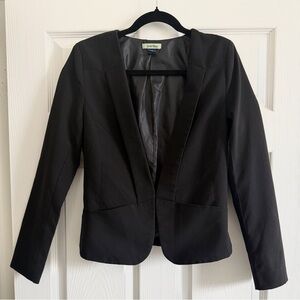Chic Black Blazer by Free Hug